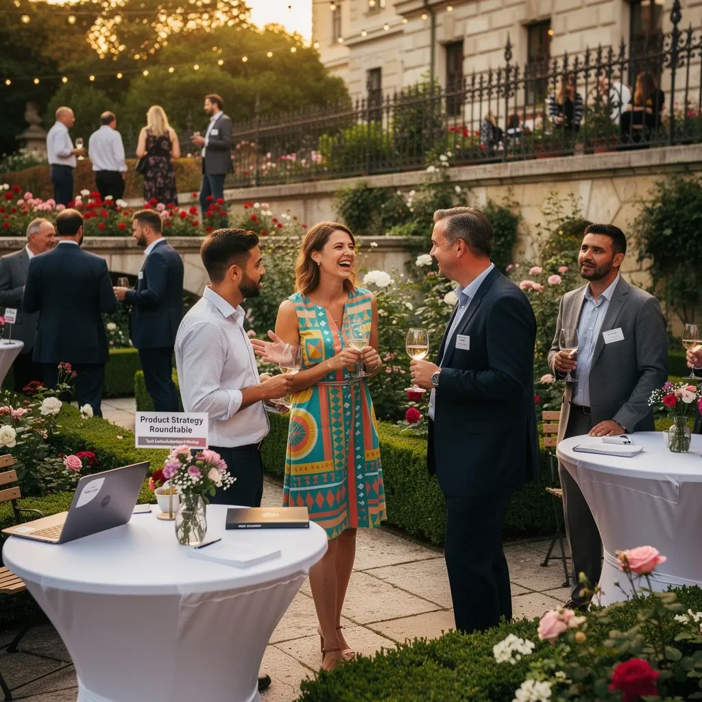 Eine Gruppe von Fachleuten diskutiert die Ergebnisse einer Benutzerforschung in einem Workshop.